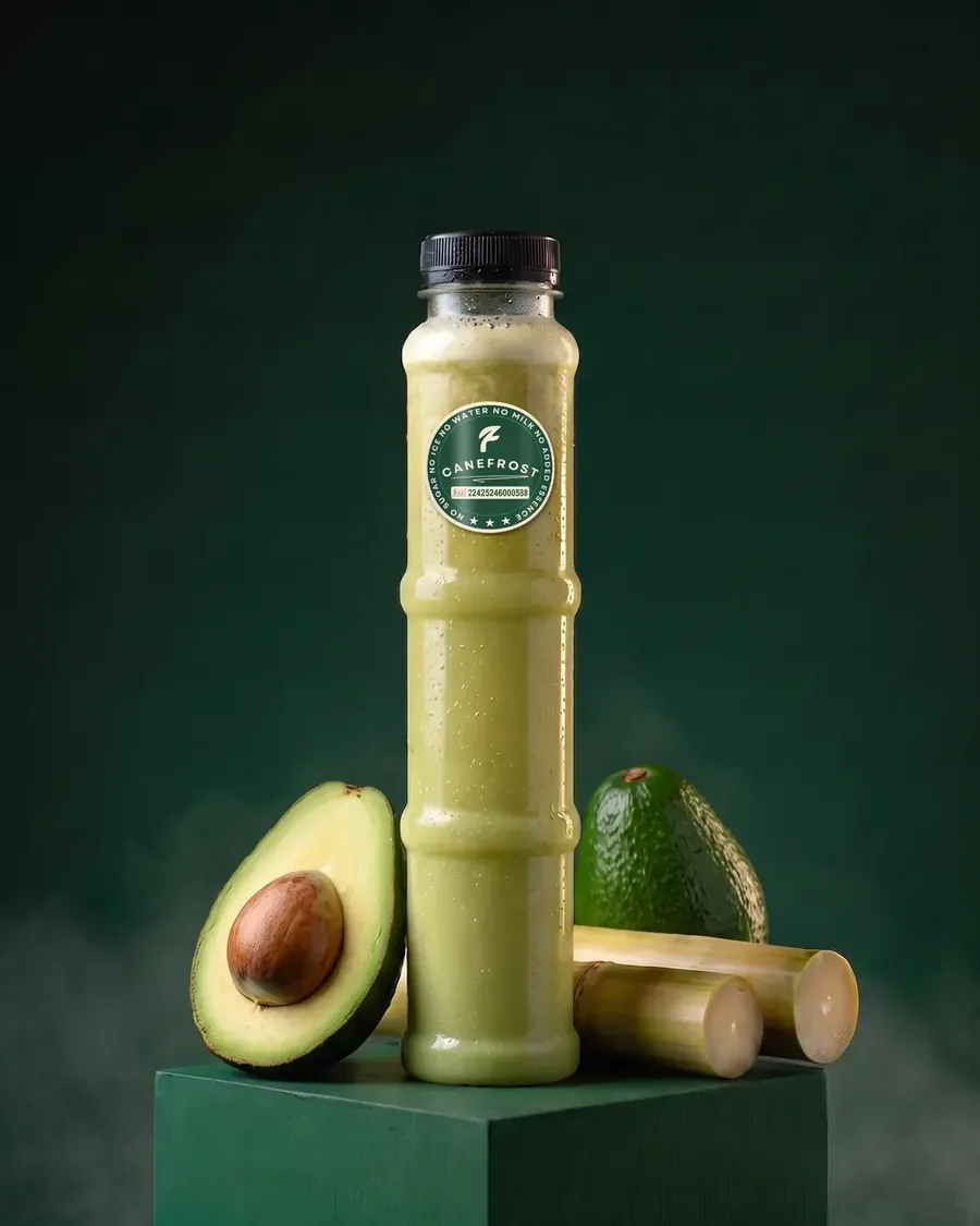 Avocado, a Canefrost Cane Blends drink