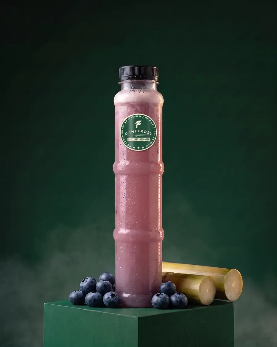 Blueberry, a Canefrost Cane Blends drink