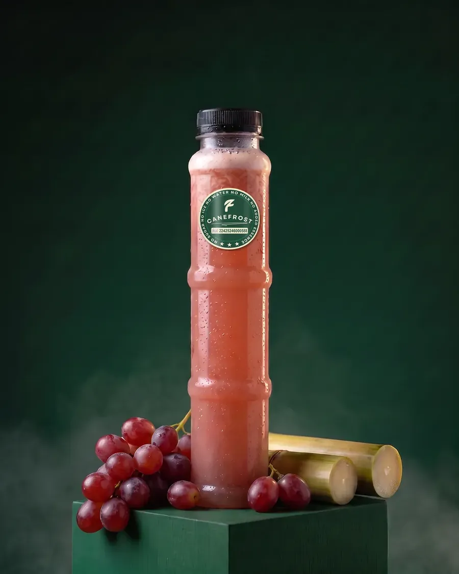 Grapes, a Canefrost Cane Blends drink