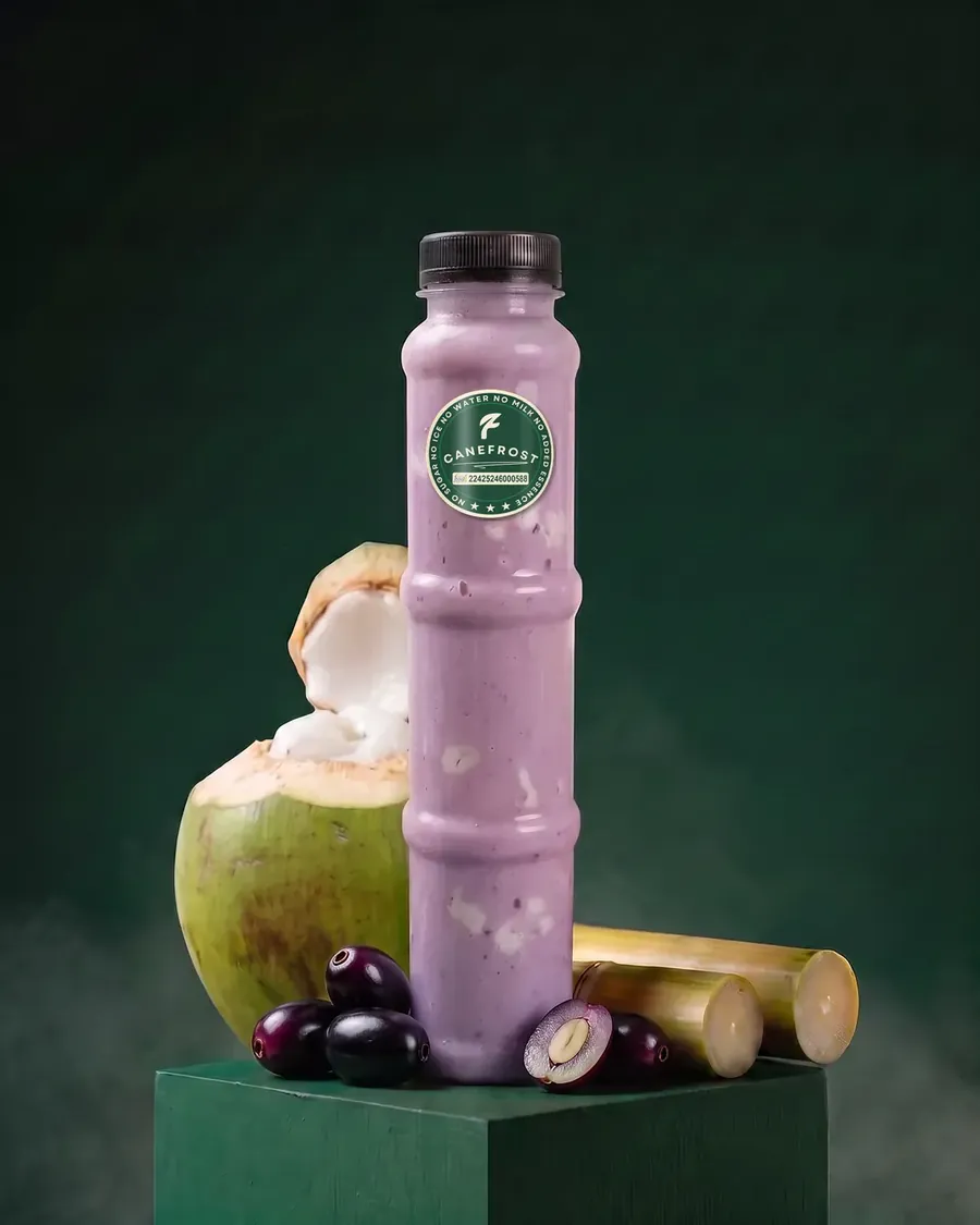 Jamun, a Canefrost Cane Fusion drink