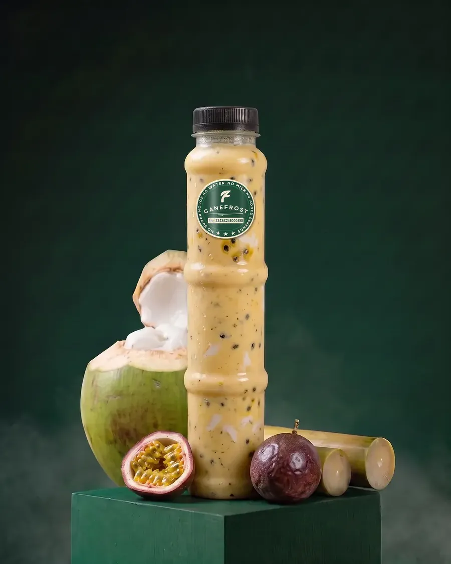 Passion Fruit, a Canefrost Cane Fusion drink
