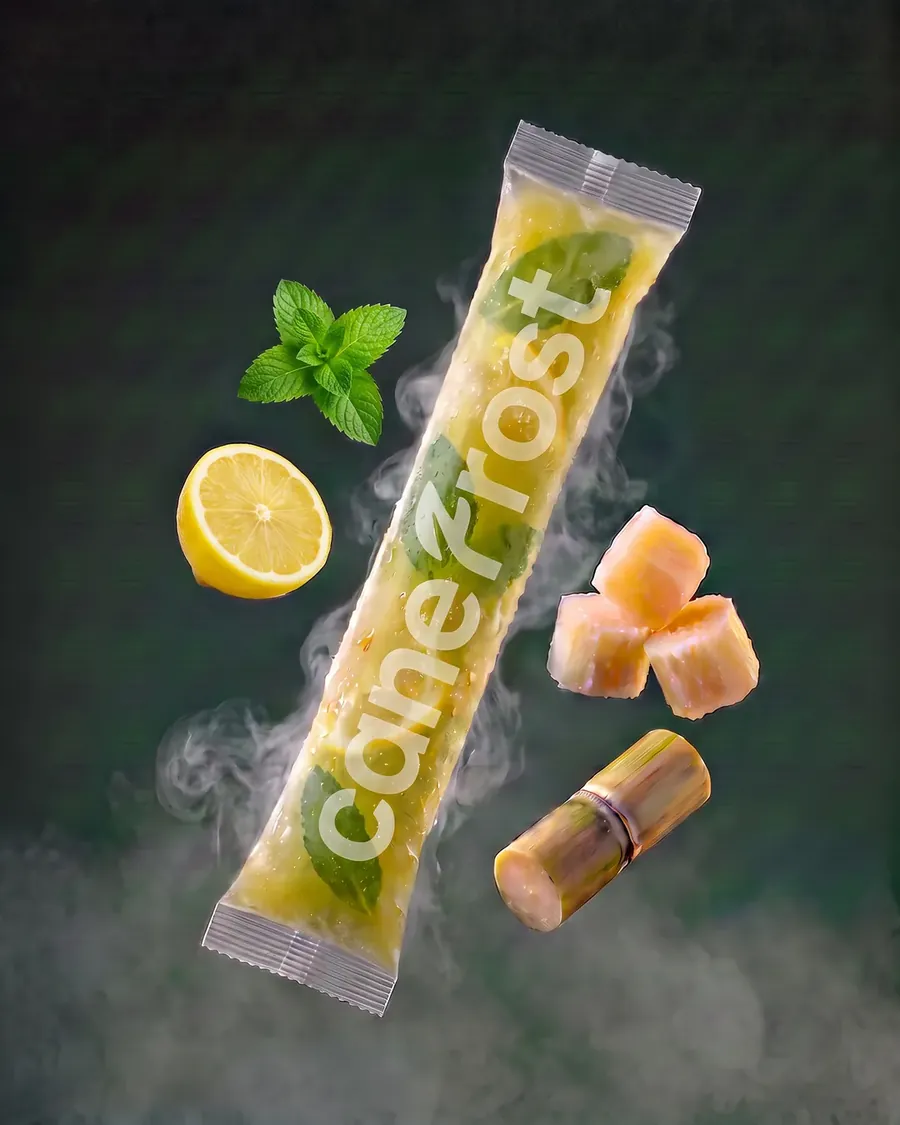 Mint & Lemon, a Canefrost Cane Pops drink