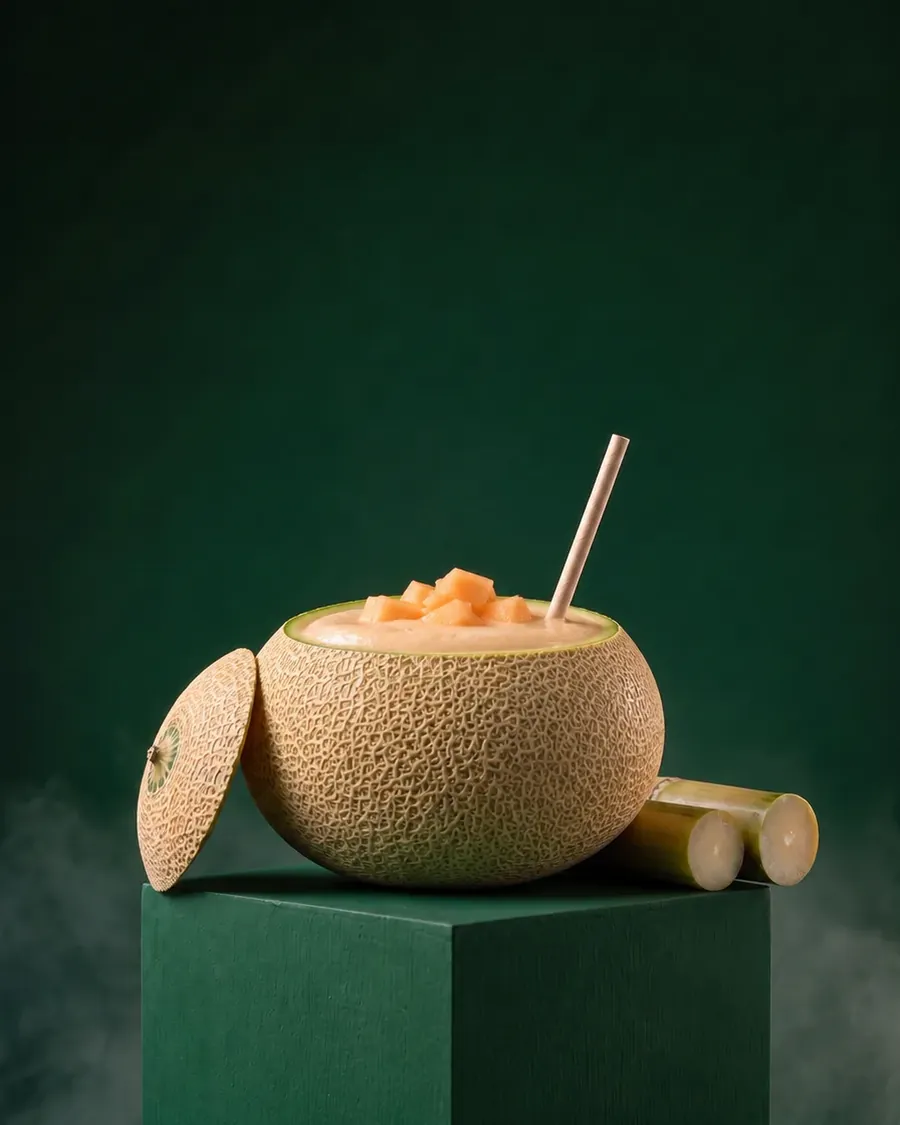 Muskmelon Blast, a Canefrost Cane Specials drink